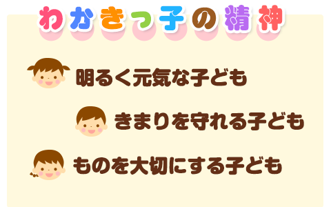 わかきっ子の精神